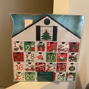 Real Simple Advent Calendar 24 Day Countd . NWT. In Sealed Package.